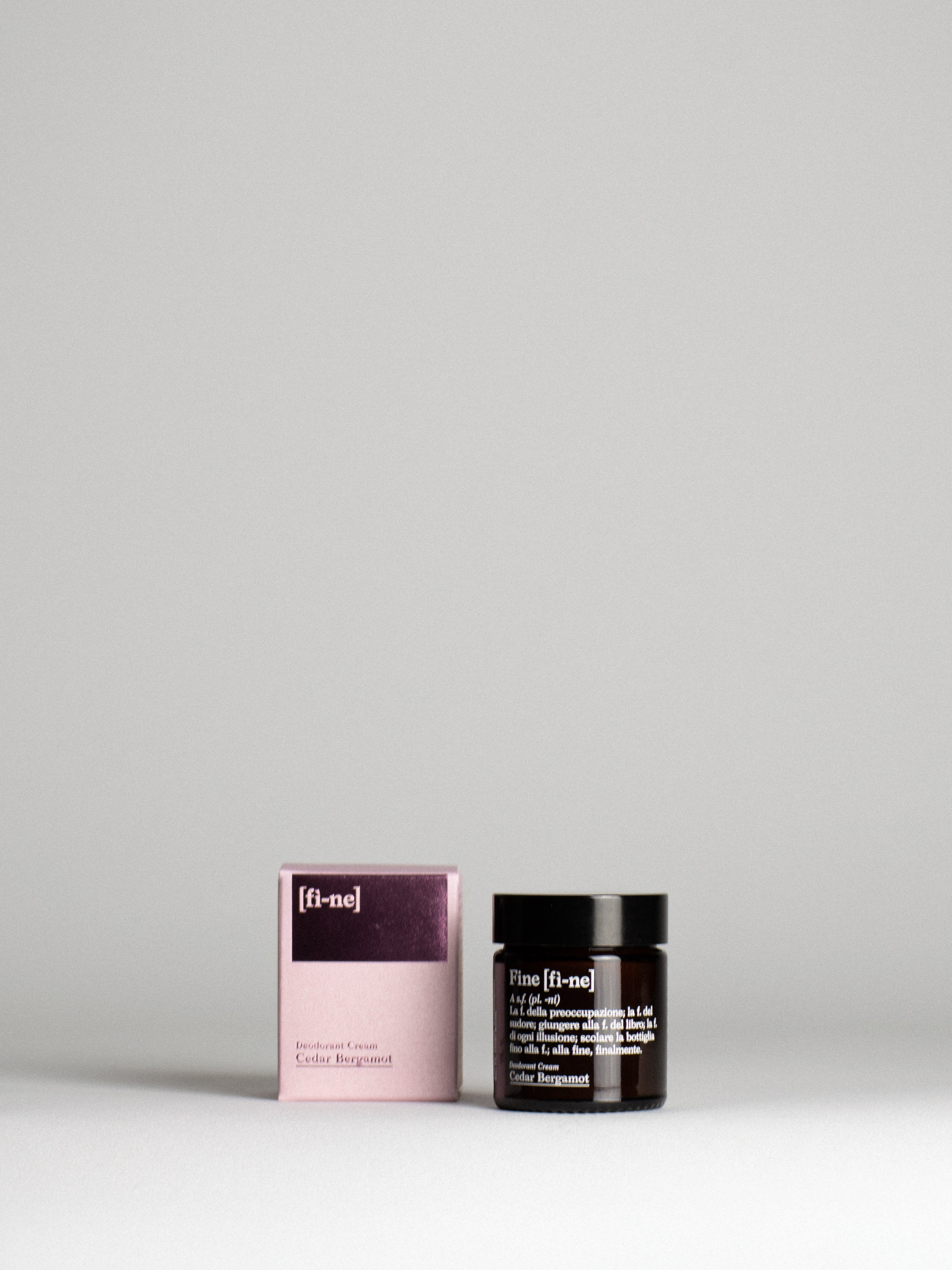 Cedar Bergamot – Creme Deodorant